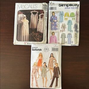 Sewing Pattern Bundle New Uncut